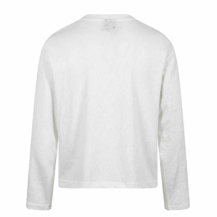 Unisex Langarm-Halbzipshirt mit Stehkragen und Parthenon-Print Drune