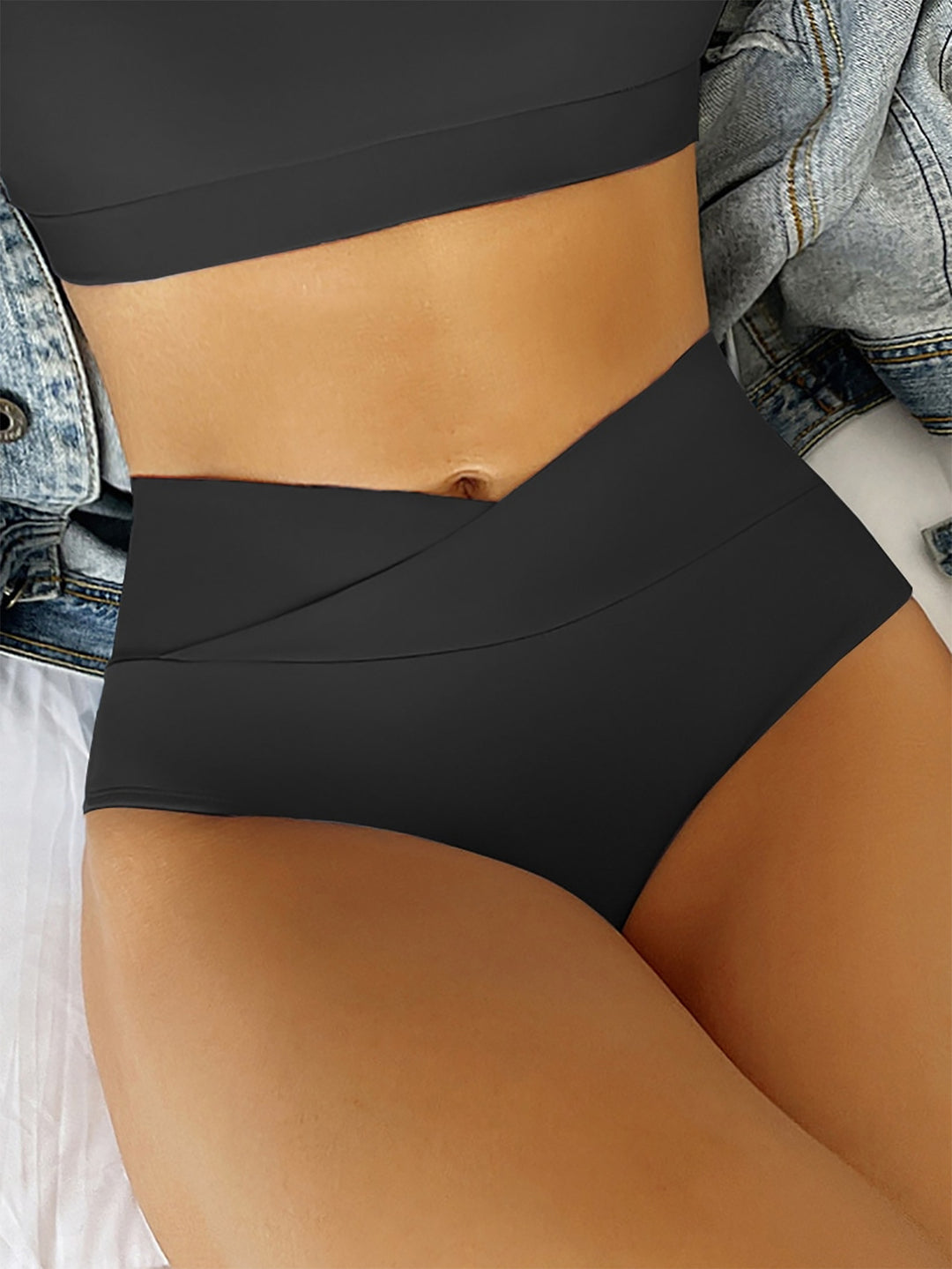 Damen Hochgeschnittene Badeshorts Drune