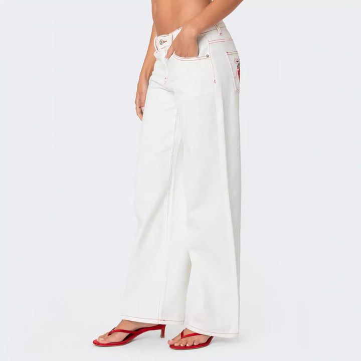 Damen Spitzencrop-Top mit Schleifen-Detail und verstellbaren Trägern Drune