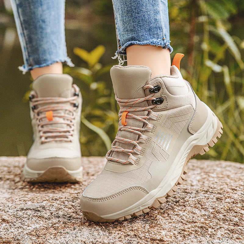 Damen Multifunktionale Wanderschuhe mit rutschfester Sohle und isolierendem Innenfutter Drune
