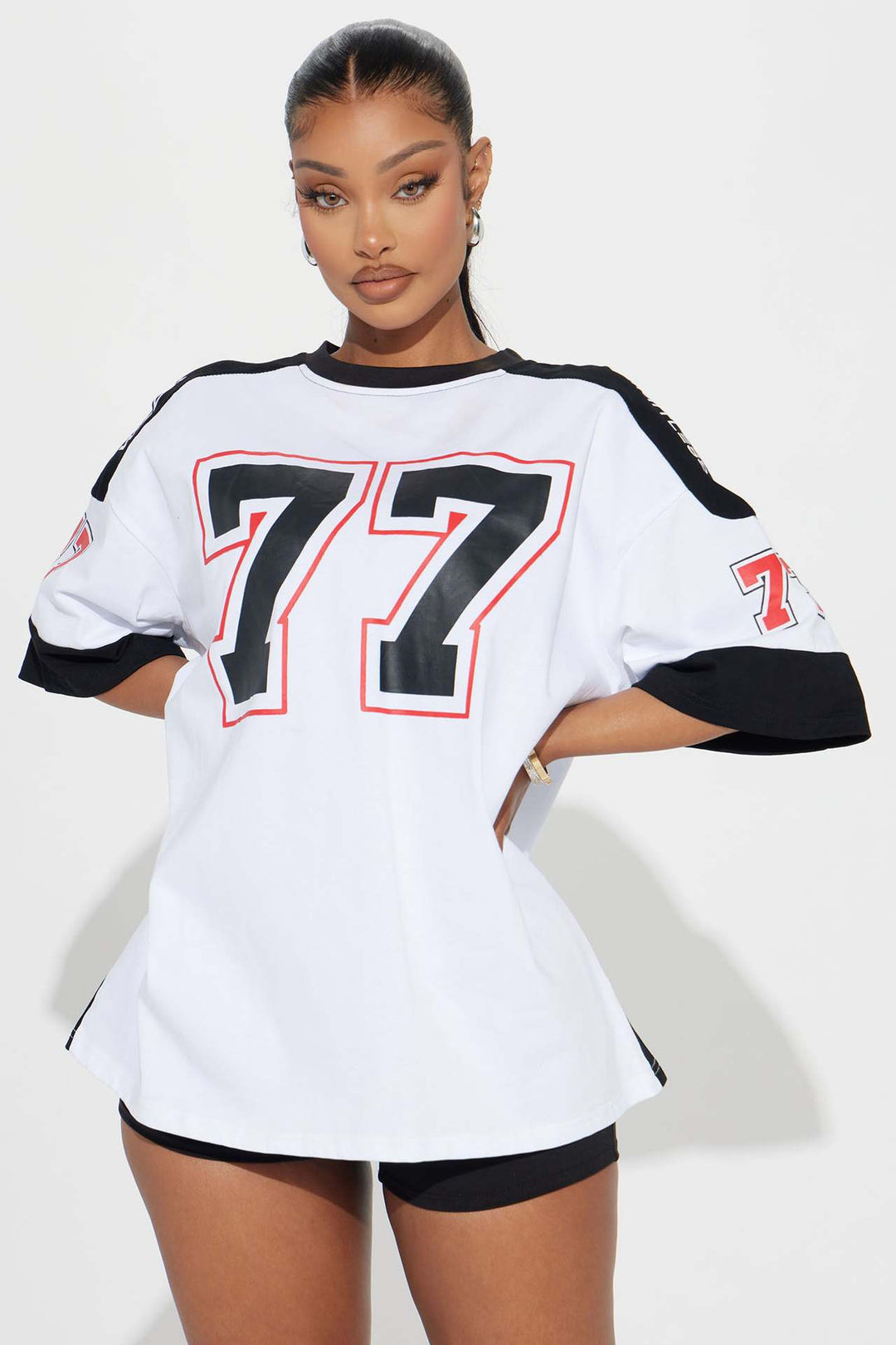 Damen Übergröße Grafik Sporttrikot Drune