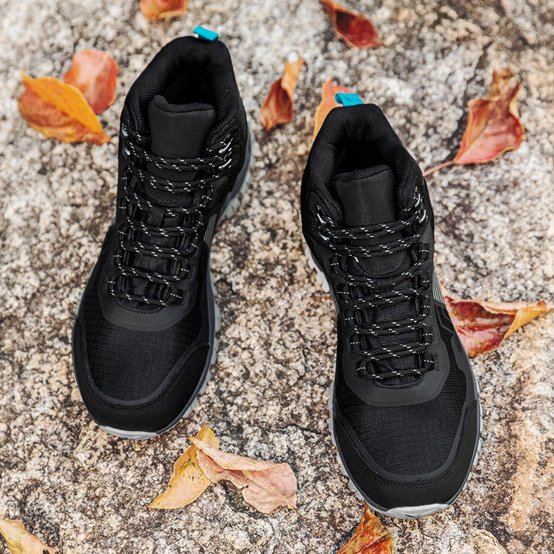 Damen knöchelhohe Trekking‑Stiefel mit rutschfester Multiterrain‑Profilsohle und atmungsaktivem Ripstop‑Obermaterial Drune