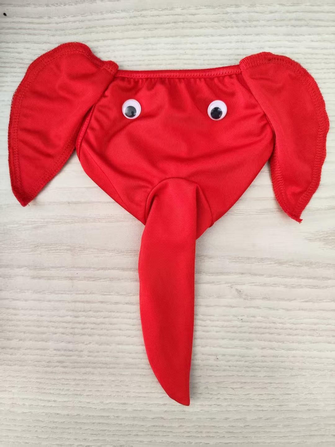 Herren  ausgefallener Rentier-String aus Samt mit elastischem Bund Drune