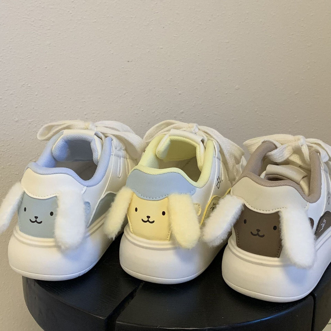 Damen Schnürsneaker mit verspielten Tiermotiven und komfortabler Dämpfung Drune