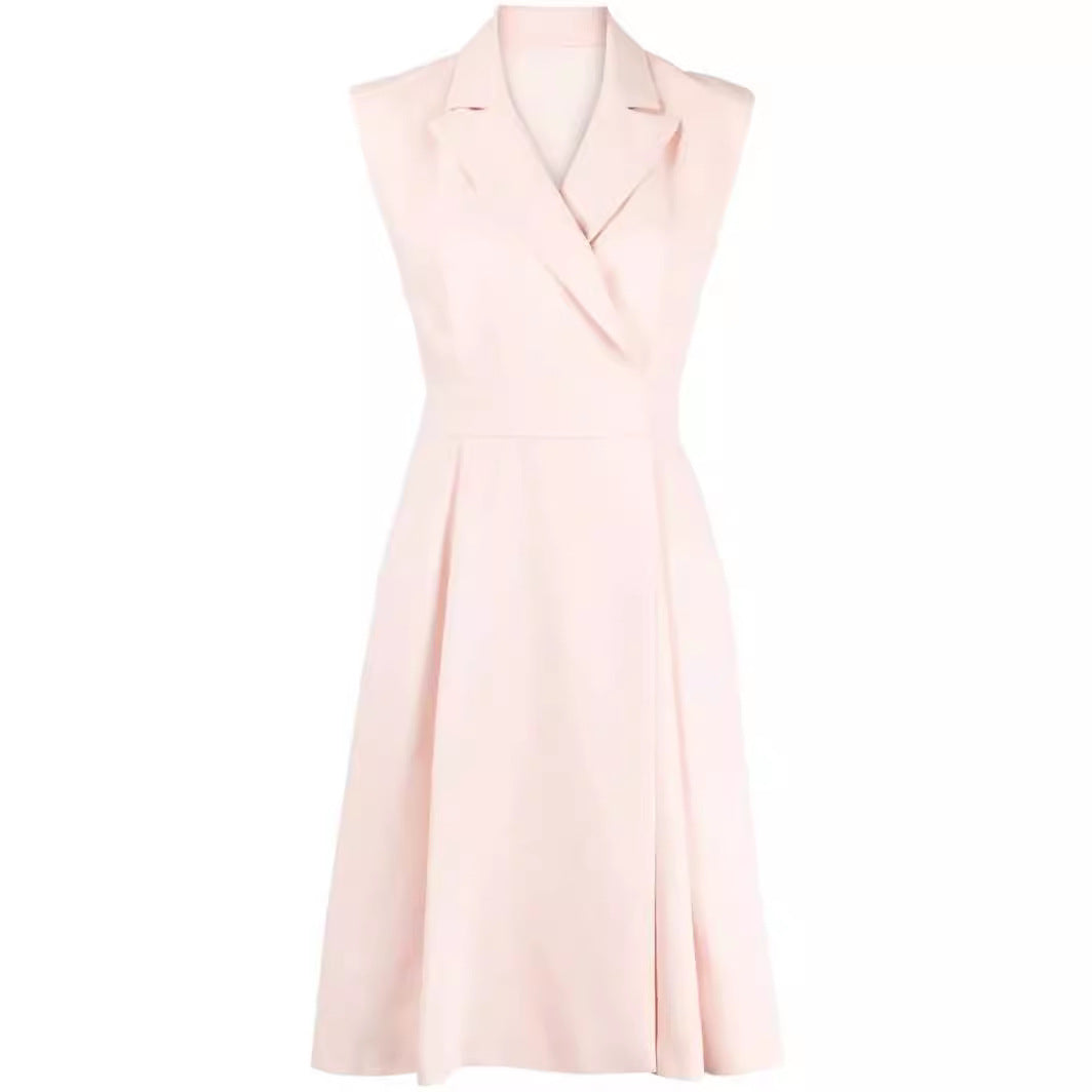 Damen Ärmeloses Blazerkleid mit tailliertem A‑Linien‑Schnitt Drune