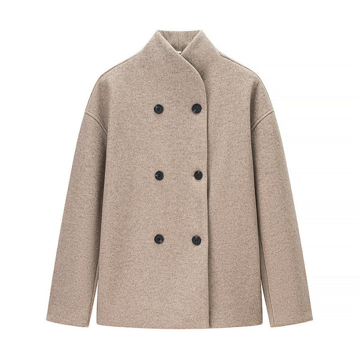 Damen elegante Doppelreiher-Jacke im modischen Schnitt Drune
