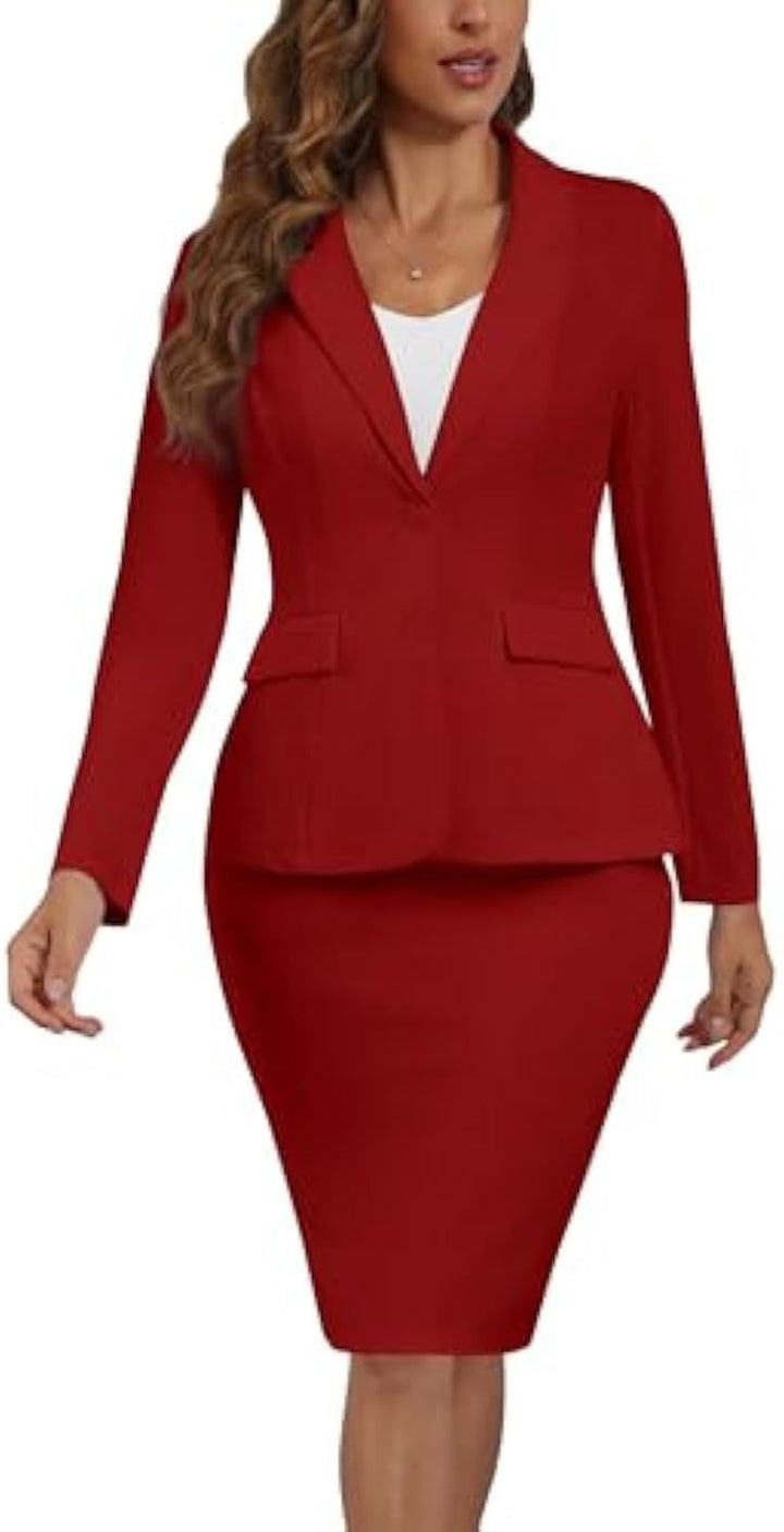 Damen Elegantes Business-Kleidung Set Drune