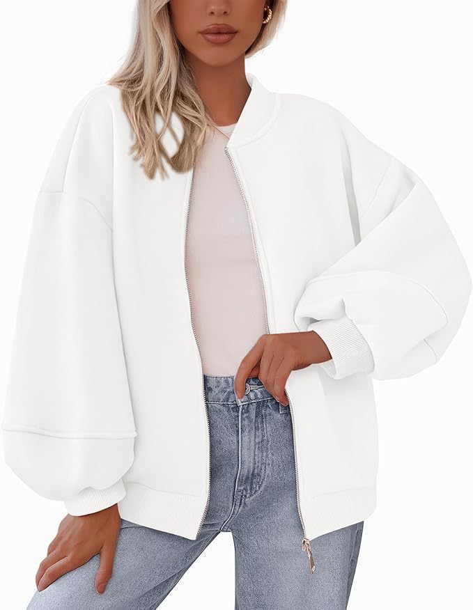 Damen Oversized Sweaterjacke Drune