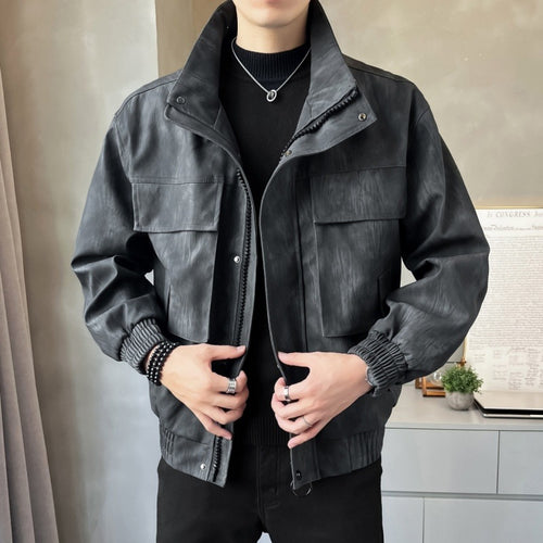 Herren Modische Jacke im urbanen Stil Drune