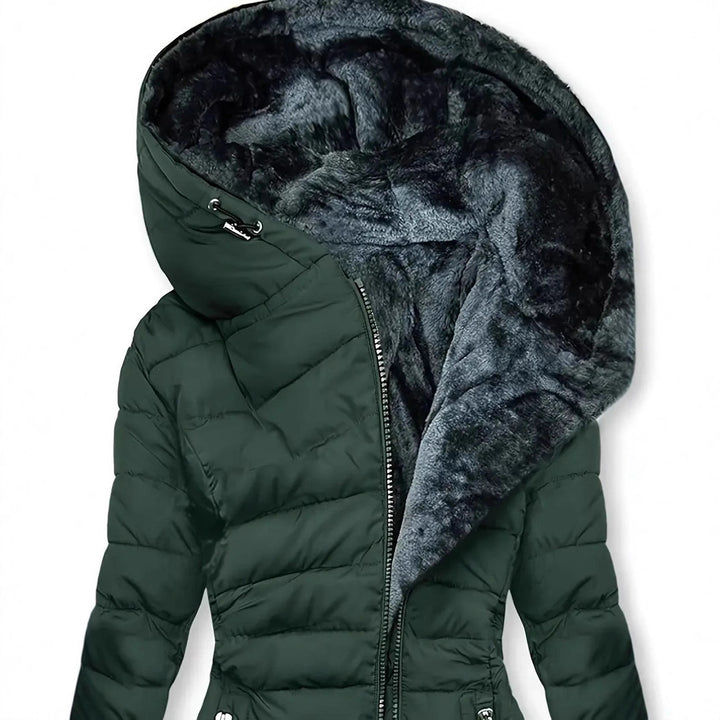 Damen Langzeit-Winterjacke mit weichem Innenfutter Drune