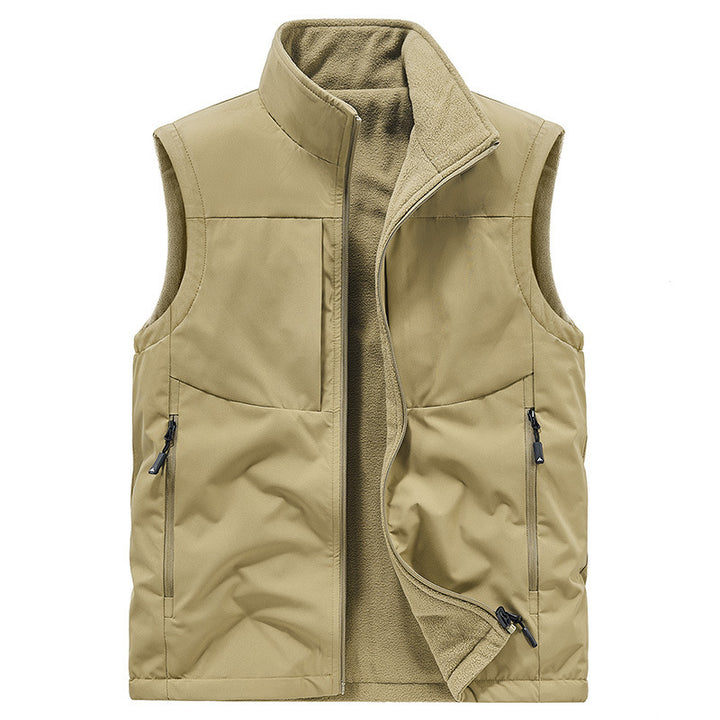 Damen Bequeme Fleece-Weste Drune