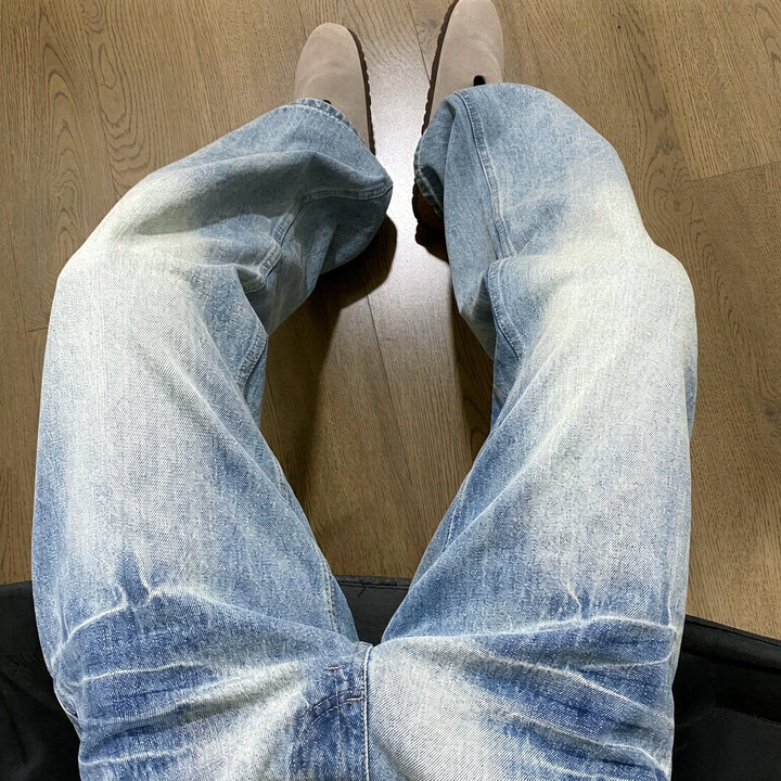 Herren Lässige Weitgeschnittene Jeans Drune 1788342483