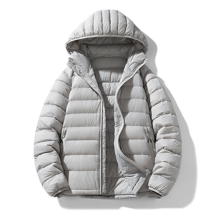 Damen leichte gesteppte Kapuzen‑Steppjacke mit Thermoisolierung Drune