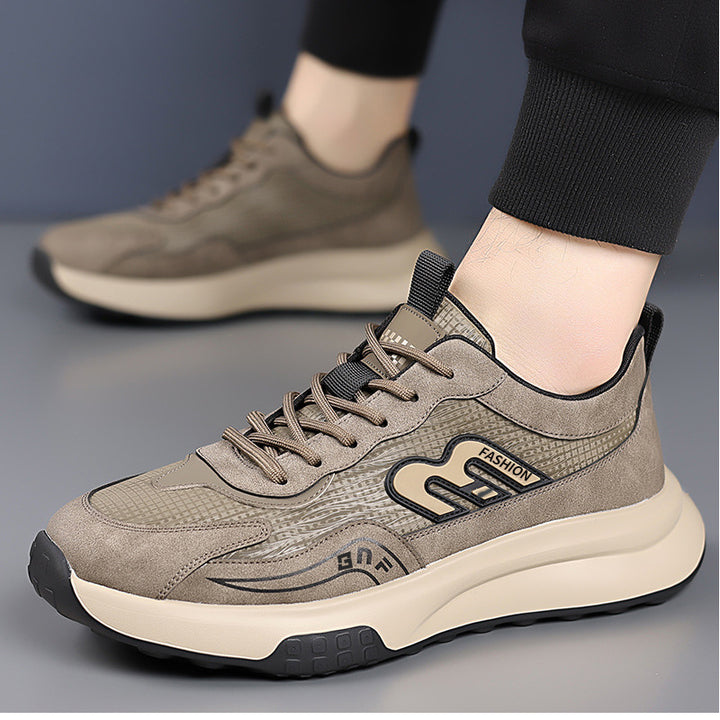 Herren Plateau-Sneaker mit atmungsaktivem Mesh und ergonomischer Dämpfung Drune