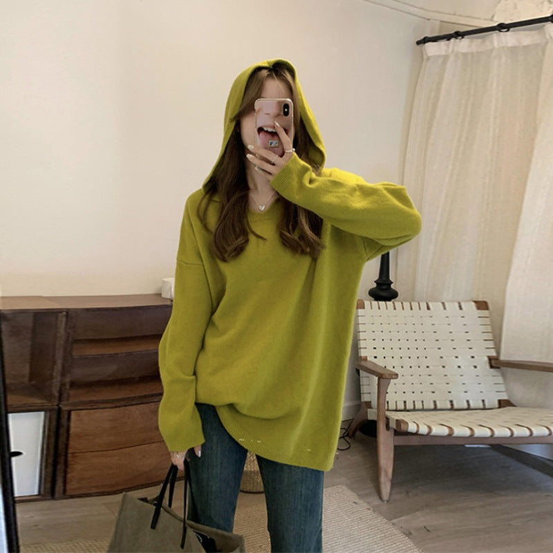 Damen Oversized Hoodie mit lässigem Schnitt und praktischen Taschen Drune