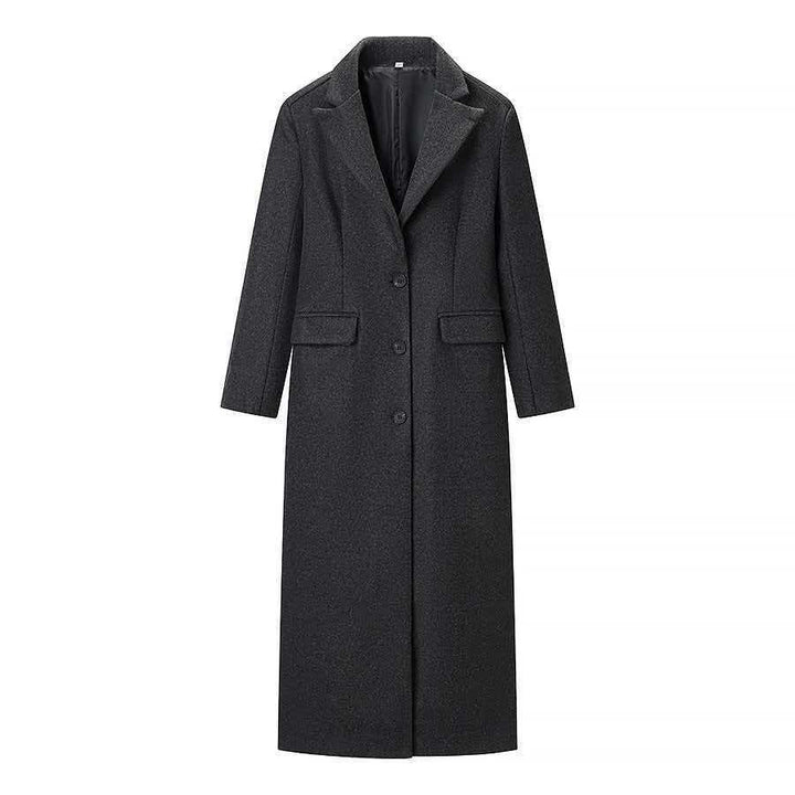 Damen Eleganter Anzugmantel mit klassischem Revers Drune