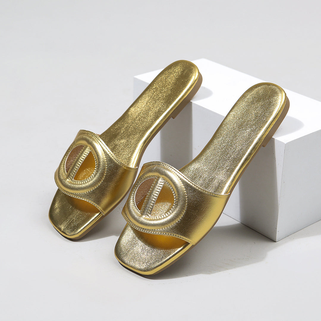 Damen Schlappen im minimalistischen Design Drune