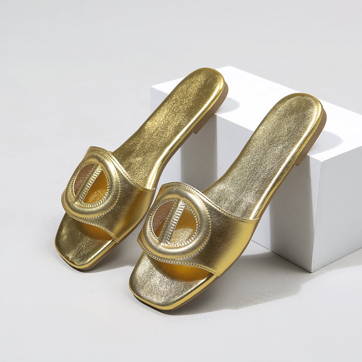 Damen Schlappen im minimalistischen Design Drune