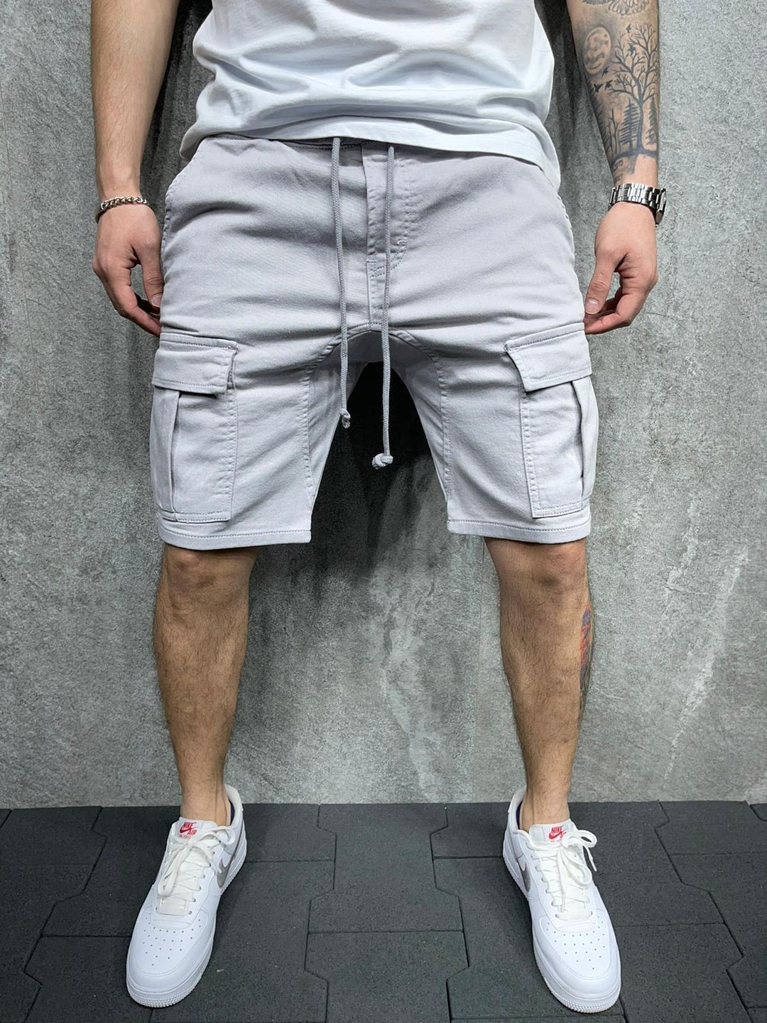 Herren Cargo-Shorts mit Utility-Taschen Drune