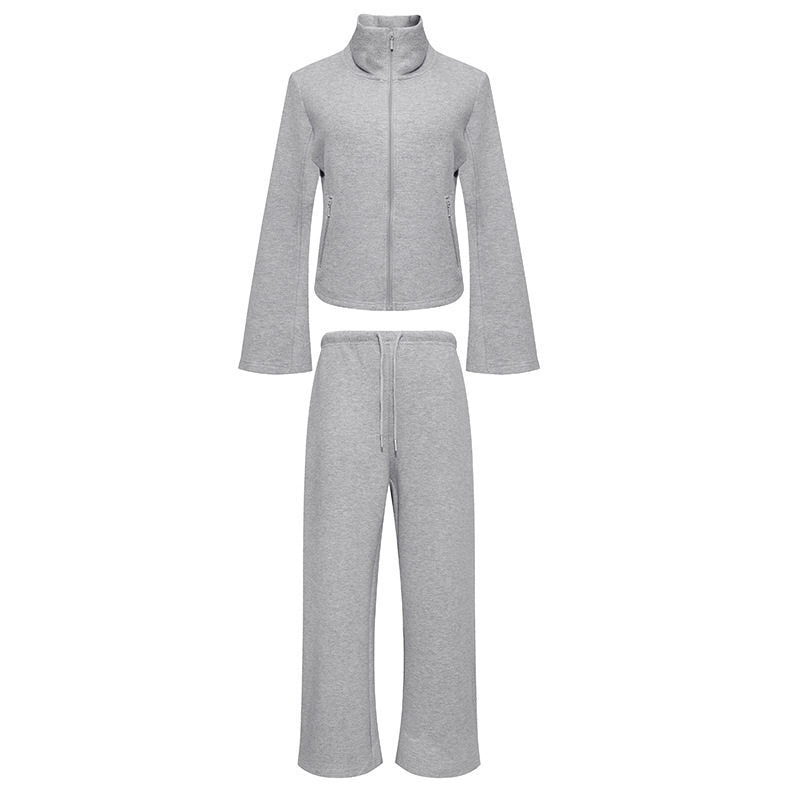 Damen Extraweite Lounge-Palazzo-Sweathose mit Komfortbund und Kordelzug Drune