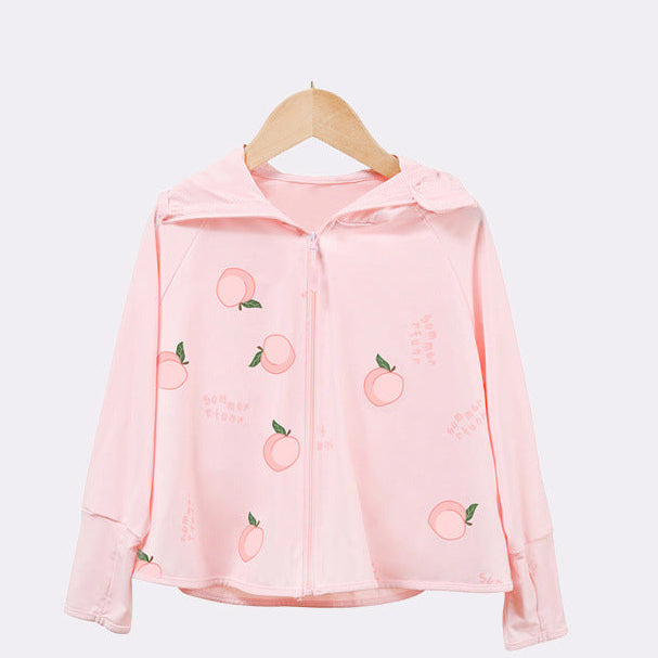 Damen Atmungsaktive Sportjacke mit UV-Schutz und Kapuze Drune
