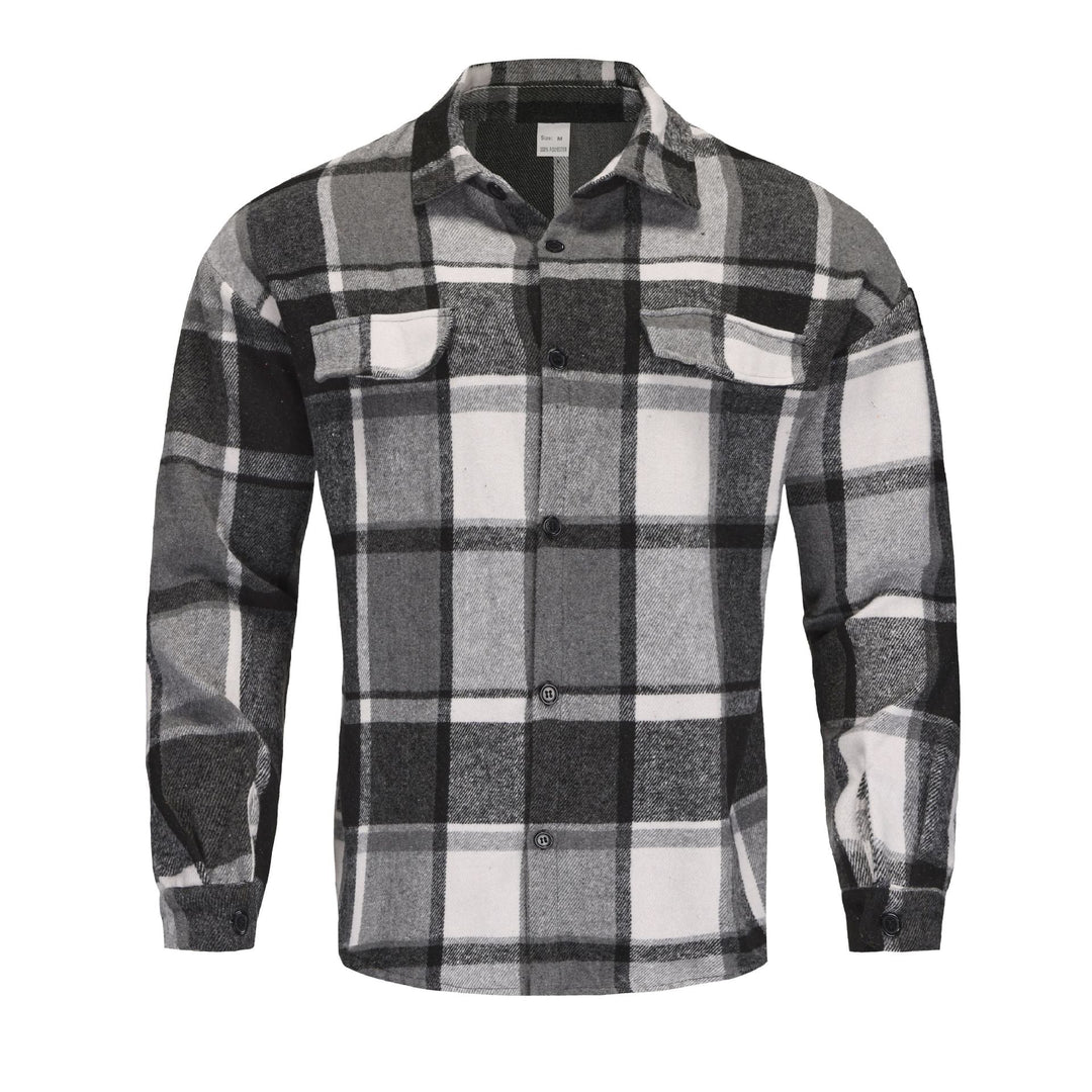 Herren Flanellhemd Drune