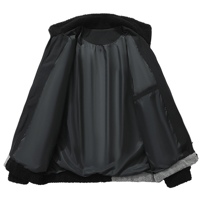 Damen Flauschige Fleecejacke Drune