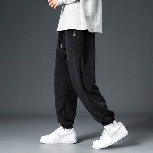 Herren Bequeme Fleece-Hose