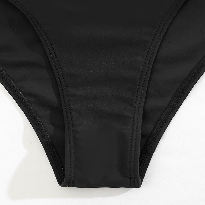 Damen Hochgeschnittenes Bikini-Set Drune