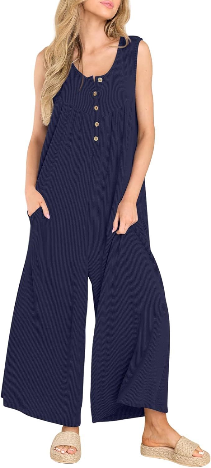 Damen lässiger Jumpsuit Drune