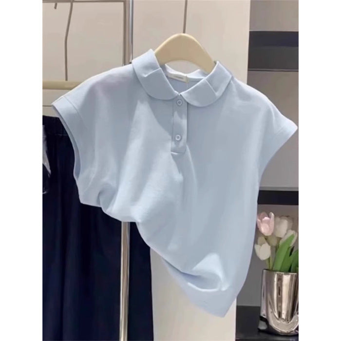 Damen Poloshirt mit modernem, lässigem Schnitt Kurzarm Drune