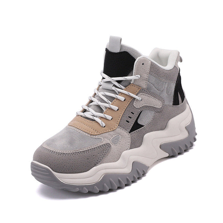 Damen Hohe Sneakers mit wärmendem Innenfutter und strukturiertem Design Drune