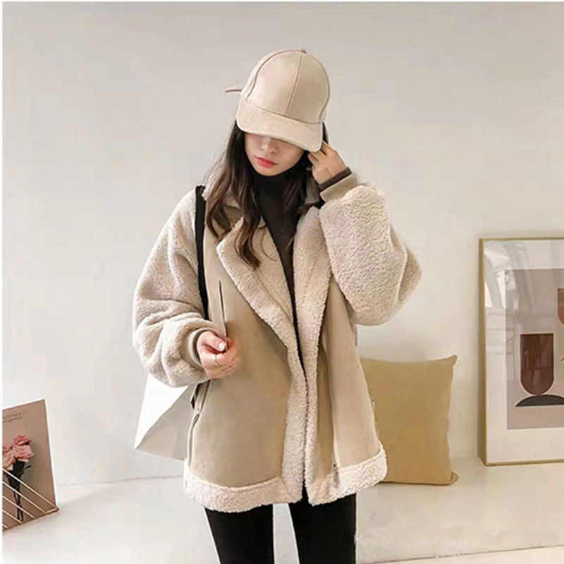 Drune | Overgrößed Plüschjacke