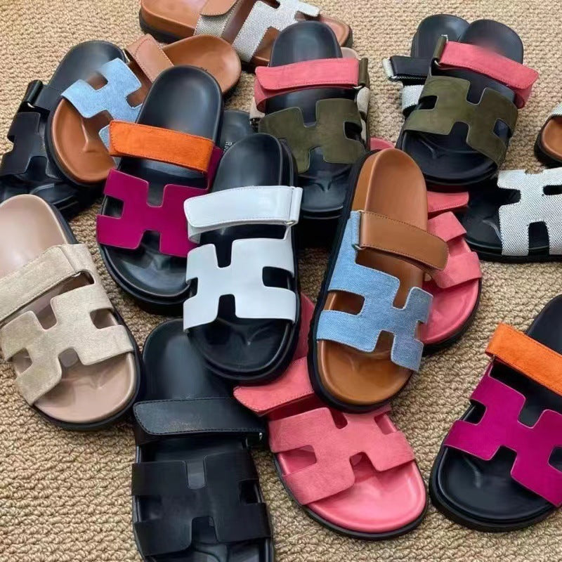 Damen Modische Sandalen mit verstellbarem Riemendesign und ergonomischem Fußbett Drune