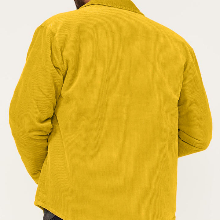 Herren Cordjacke mit utilitaristischen Details Drune