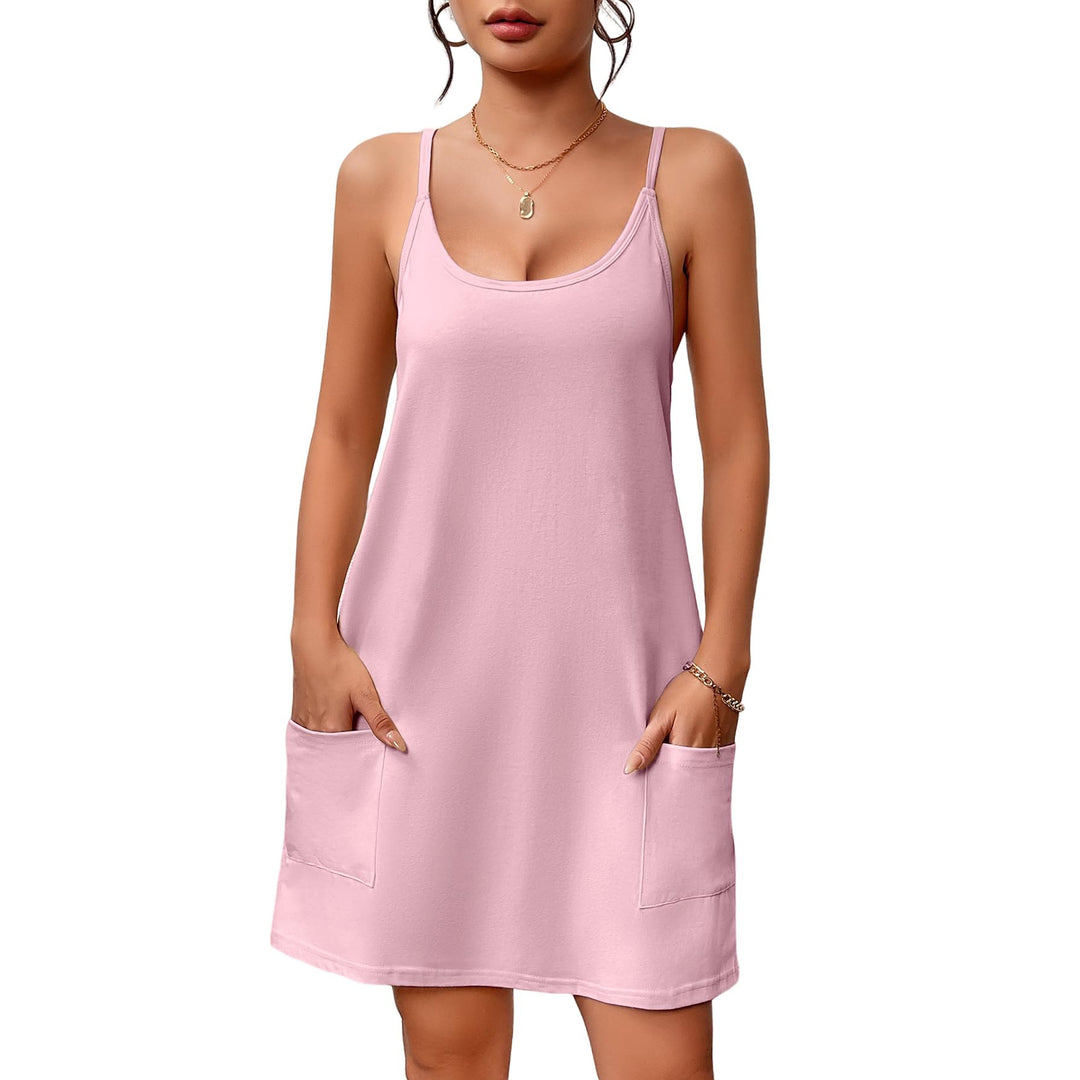Damen Freizeitkleid mit praktischen Taschen Drune