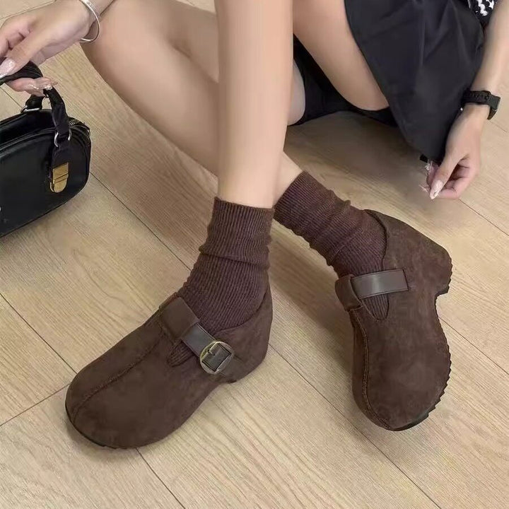 Damen Komfortable und elegante Clogs mit Schnallen-Detail Drune