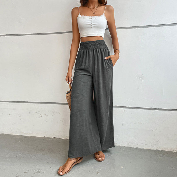 Damen Weite Lockere Freizeithose Drune