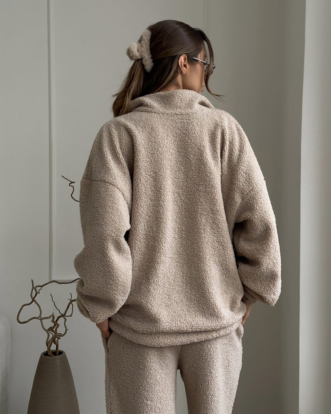 Drune | Lift Polar Fleece Strickjacke und Hosen Satz