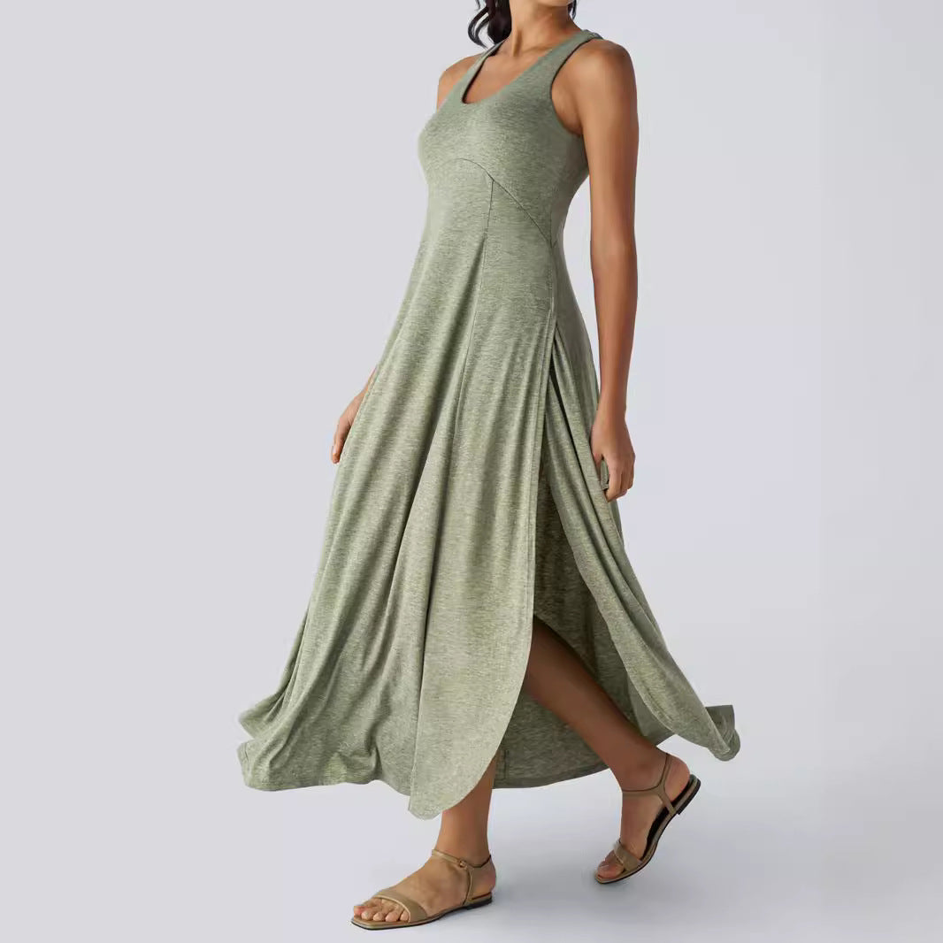 Damen Maxi-Kleid mit fließendem Schnitt und komfortablem Tragegefühl Drune