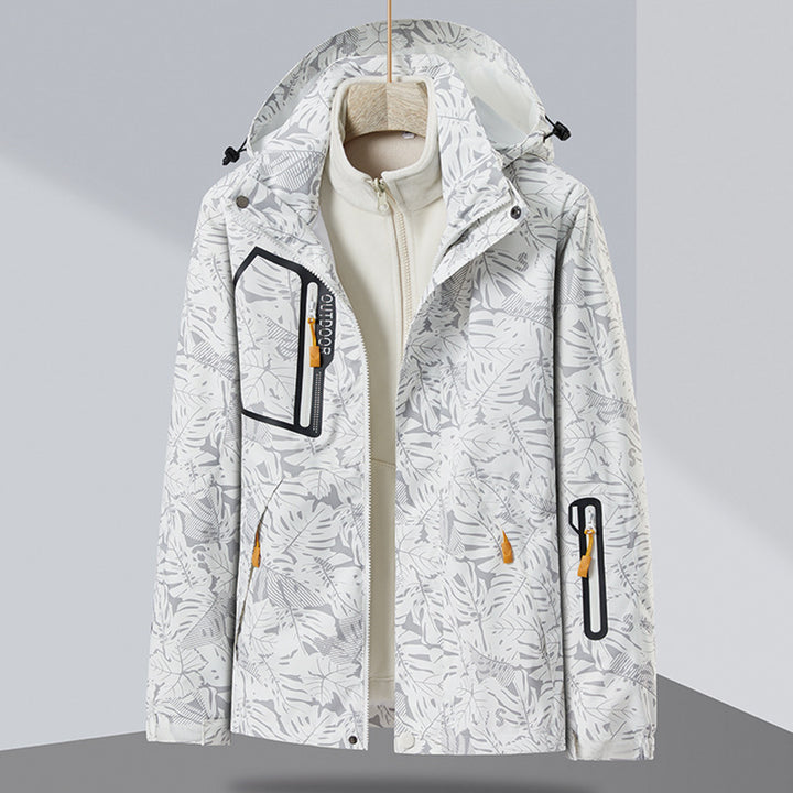 Herren Technische wetterfeste Outdoor-Jacke Drune