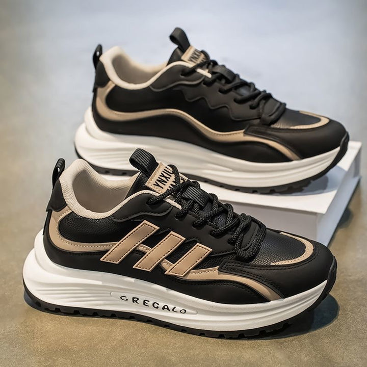 Unisex Chunky Sneaker mit gepolsterter Plattformsohle und atmungsaktivem Mesh Drune