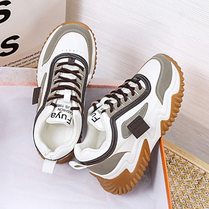Damen Sportliche Sneakers mit dämpfender Sohle und modischem Design Drune