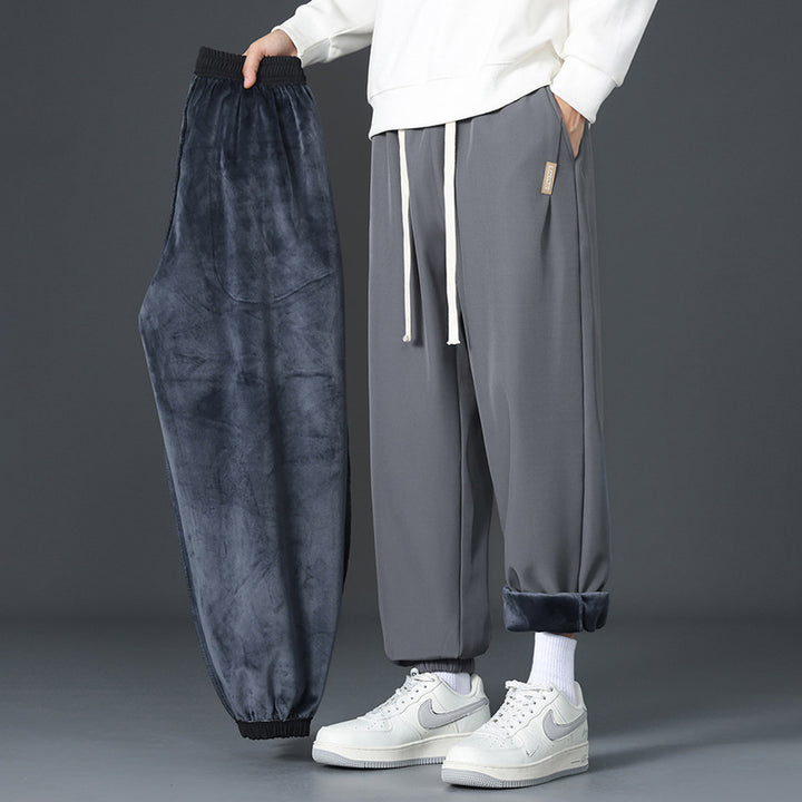 Herren Bequeme Fleece-Jogginghose  1788279688