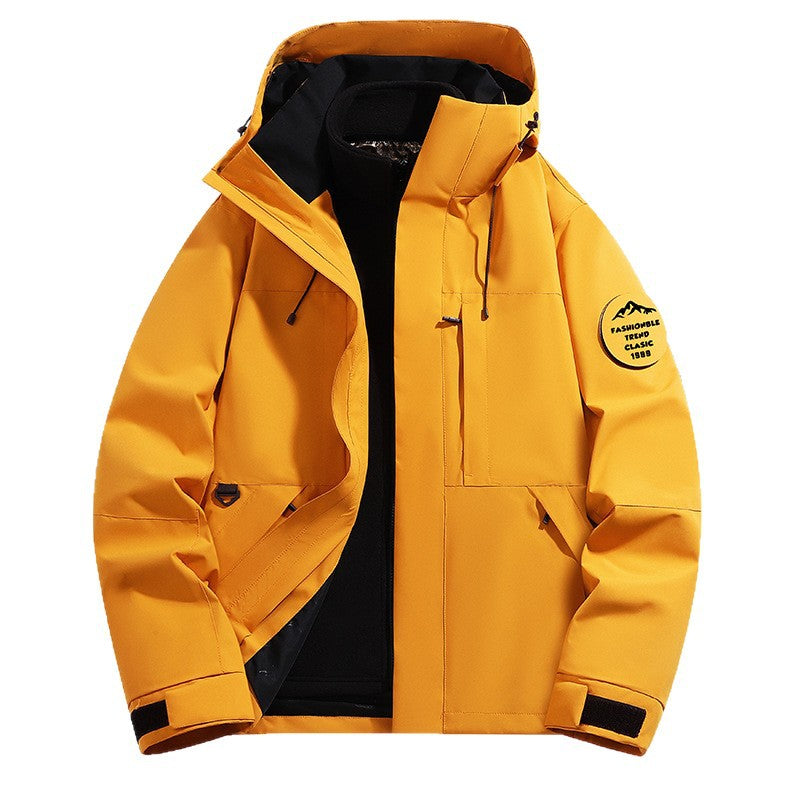 Damen Technische Ski- und Winterjacke mit abnehmbarer Innenjacke und verschweißten Nähten Drune