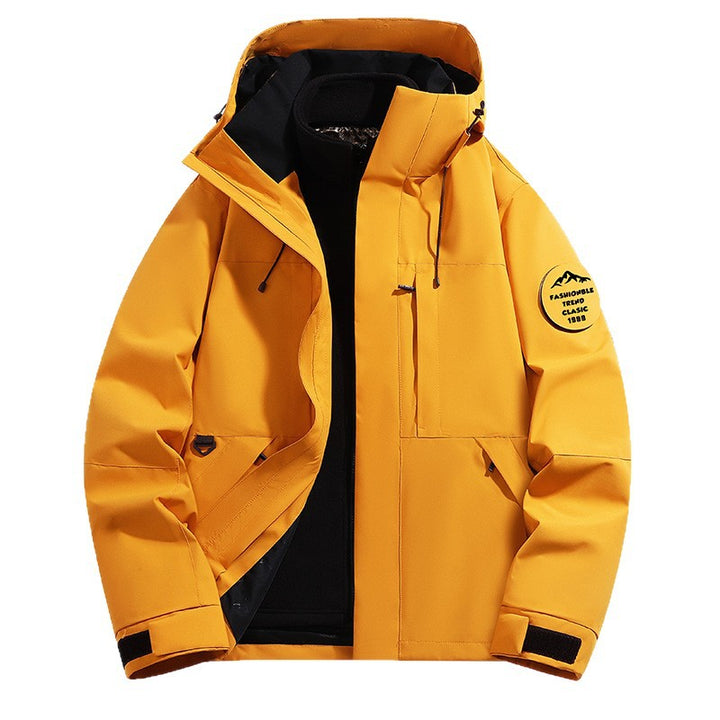 Damen Technische Ski- und Winterjacke mit abnehmbarer Innenjacke und verschweißten Nähten Drune