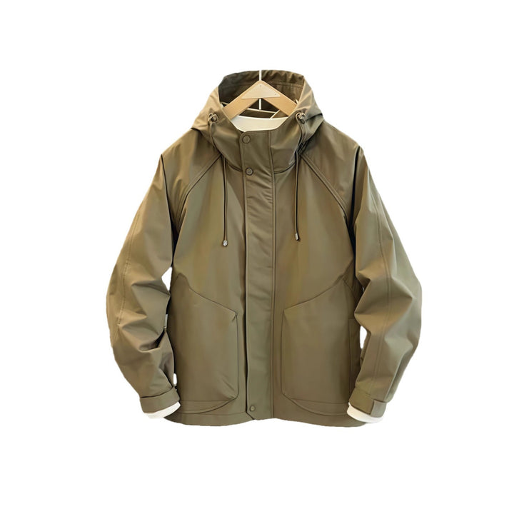 Herren Funktionsjacke mit hohem Kragen Drune