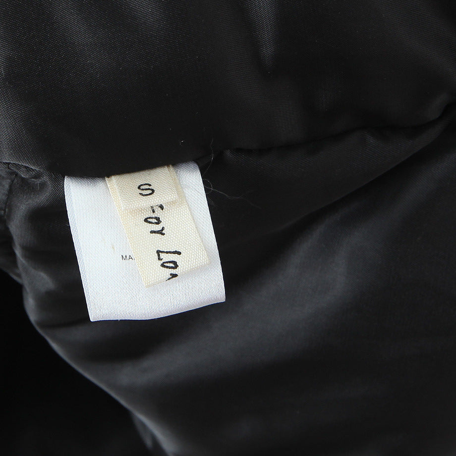 Damen Kurze boxy Funktionsjacke mit Kapuze, wattierter Isolierung und diagonalen Reißverschlusstaschen Drune
