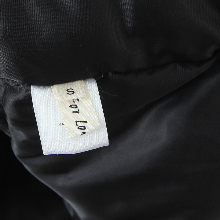 Damen Kurze boxy Funktionsjacke mit Kapuze, wattierter Isolierung und diagonalen Reißverschlusstaschen Drune