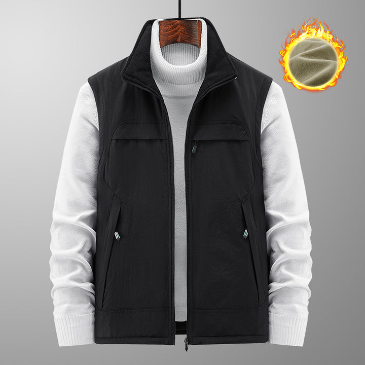 Herren Sportliche Funktionsweste Drune